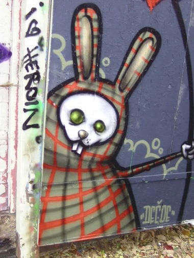 Graffiti Wall in Jena - Photo by hainz107 - decoe