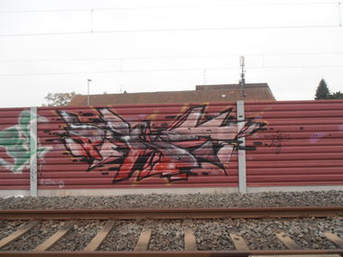 Graffiti in Frankfurt - Photo by hainz107 - pint, ats