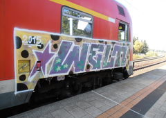 Graffiti Train - Photo by hainz107 - welt