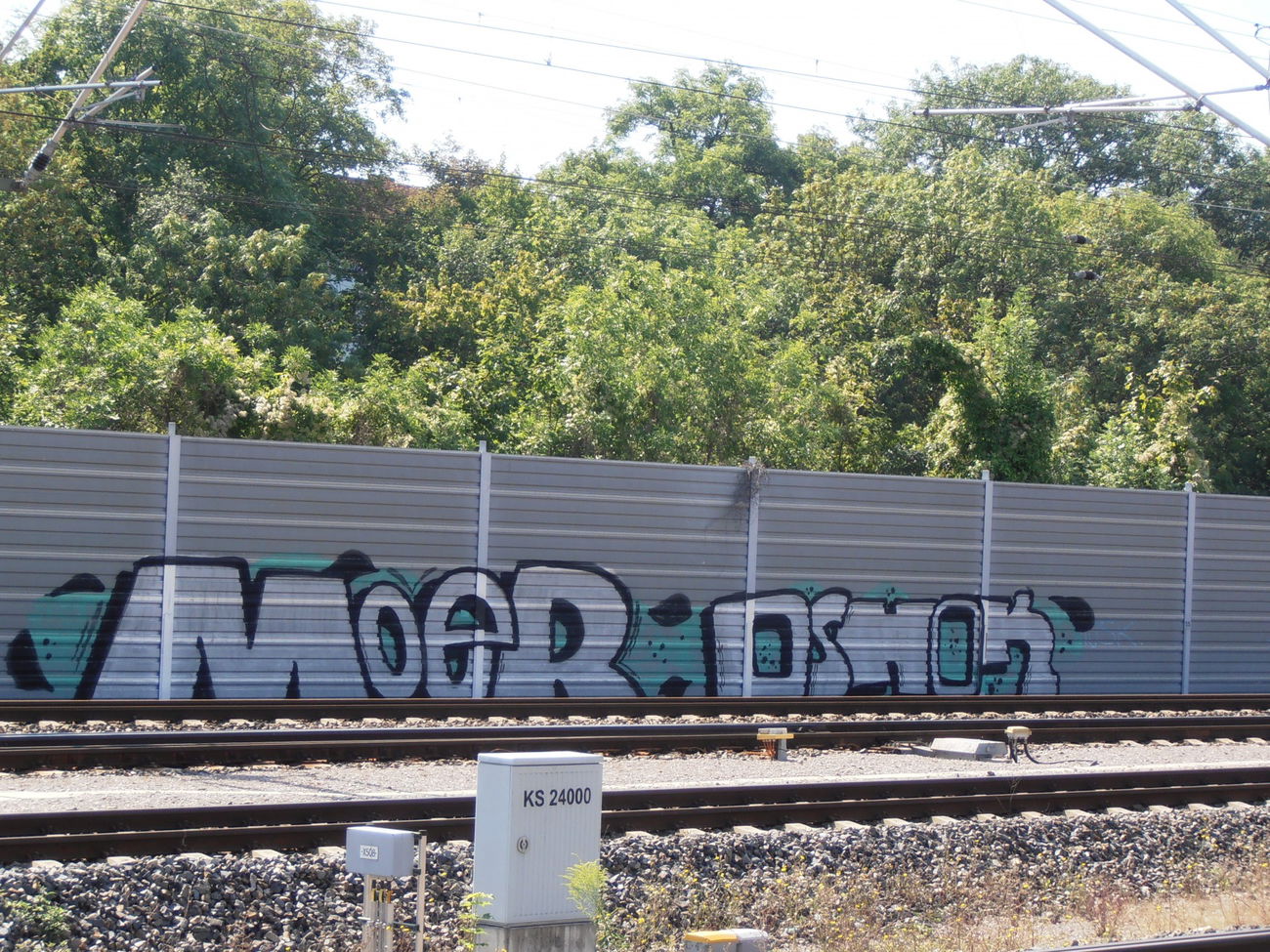 Graffiti Bombing in Erfurt - Photo by hainz107