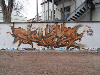 Graffiti Wall in Jena - Photo by hainz107