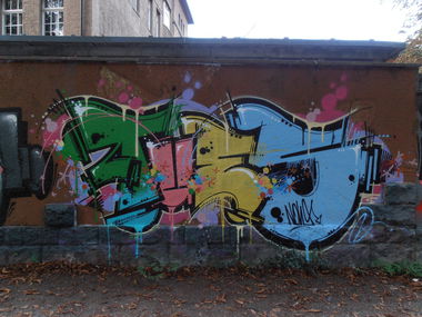 Graffiti Wall in Jena - Photo by hainz107