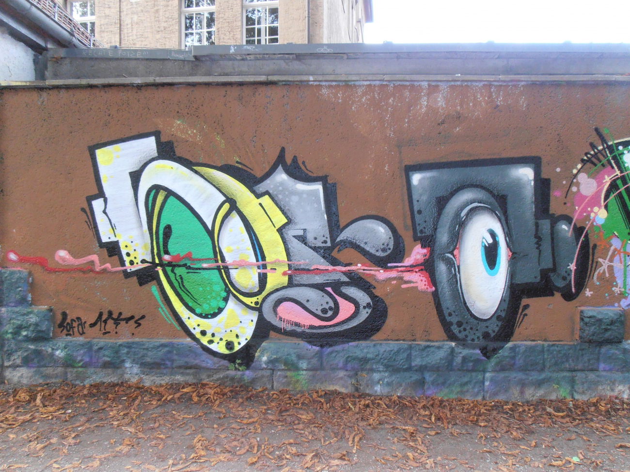 Graffiti Wall in Jena - Photo by hainz107