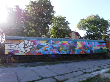 Graffiti Wall in Jena - Photo by hainz107