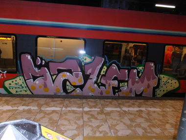 Graffiti Train - Photo by hainz107 - özlem