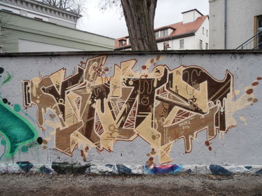 Graffiti Wall in Jena - Photo by hainz107 - finz