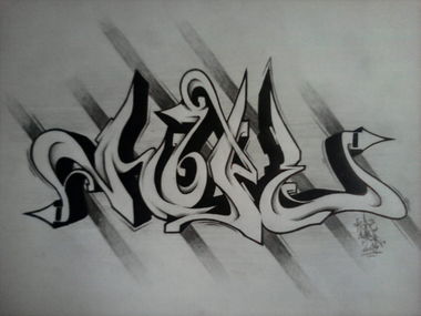 Graffiti Wall - Photo by haiope - HOPE