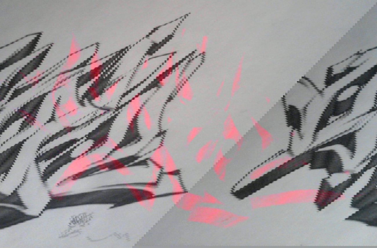 Graffiti Sketch - Photo by haiope - Hope (2014)