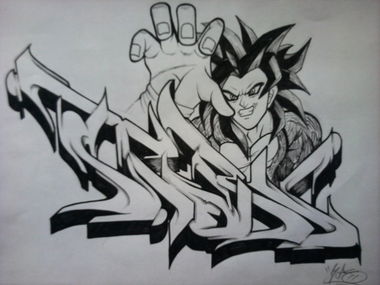 Graffiti Sketch - Photo by haiope - Hope1, STORY, BATTLE