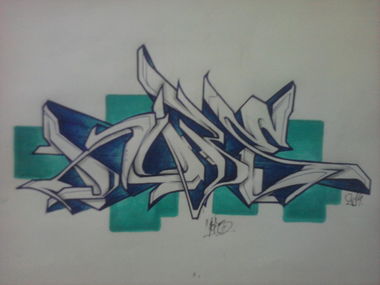 Graffiti Sketch - Photo by haiope - Hope, Battle
