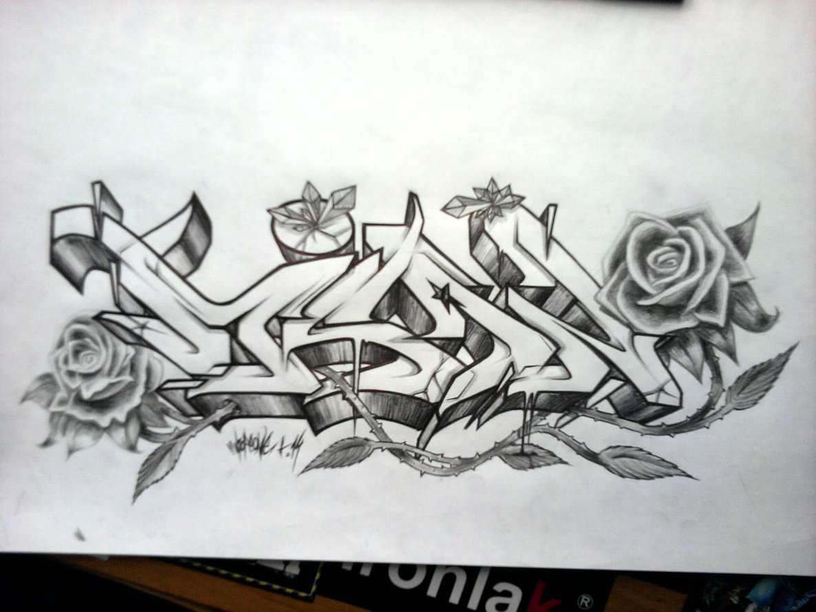 Graffiti Sketch - Photo by haiope - HOPE, VISAN