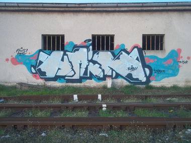 Graffiti Bombing in Trencin - Photo by hairoo - hairooo (2013)