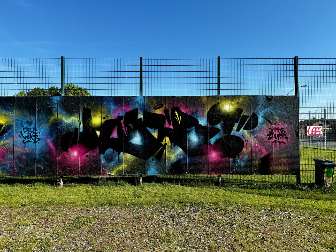 Graffiti Wall in Nordwalde - Photo by hampipmah (2024)