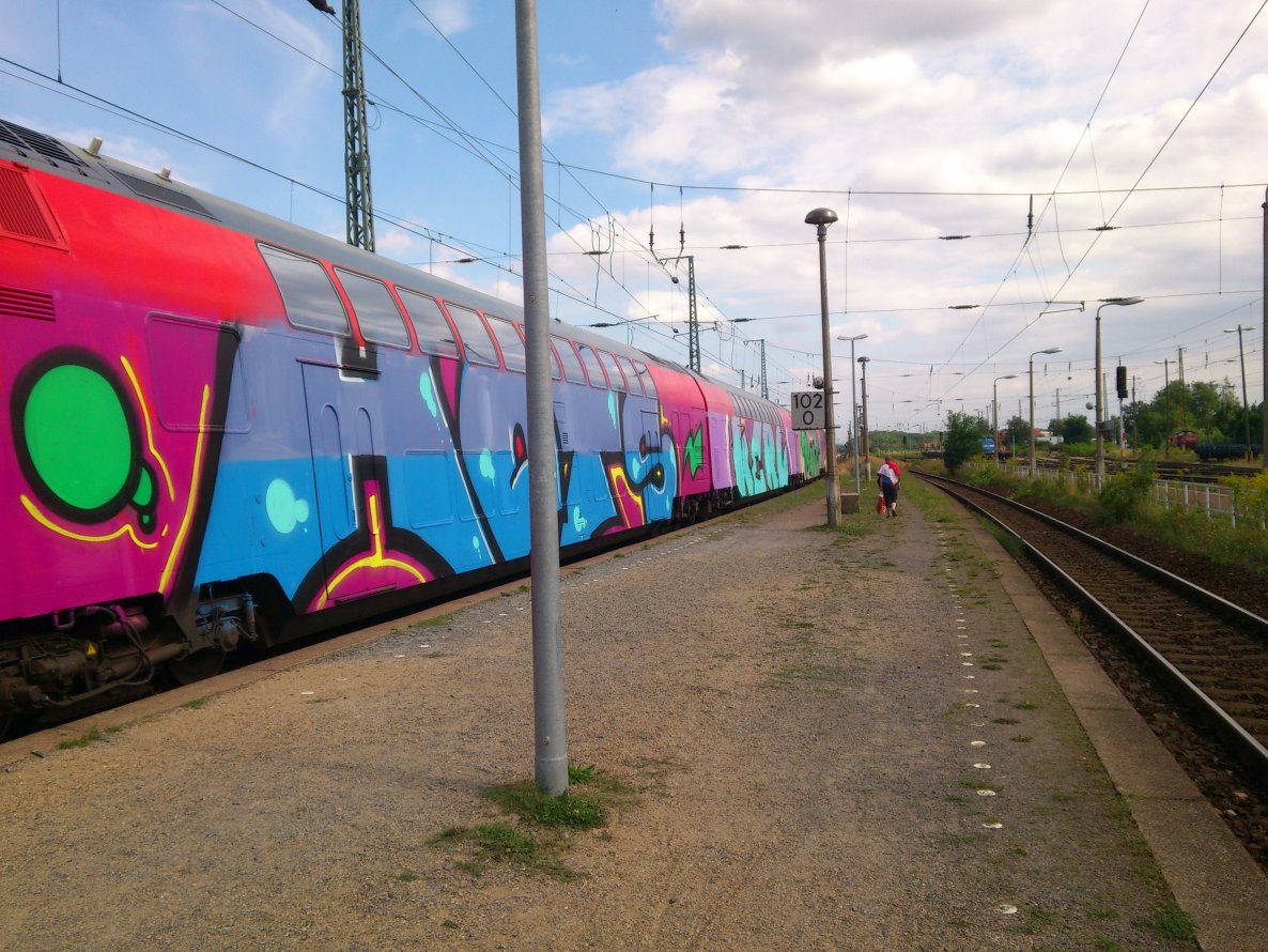 Graffiti Train - Photo by hanswurst