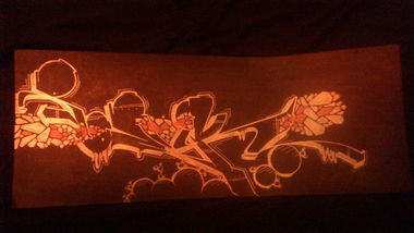 Graffiti Sketch in Dresden - Photo by hanswurst