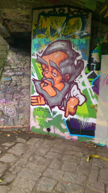 Graffiti Wall in Dresden - Photo by hanswurst