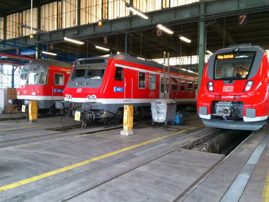 Graffiti Train in München - Photo by hanswurst