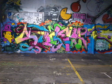 Graffiti Wall in Berne - Photo by hanswurst