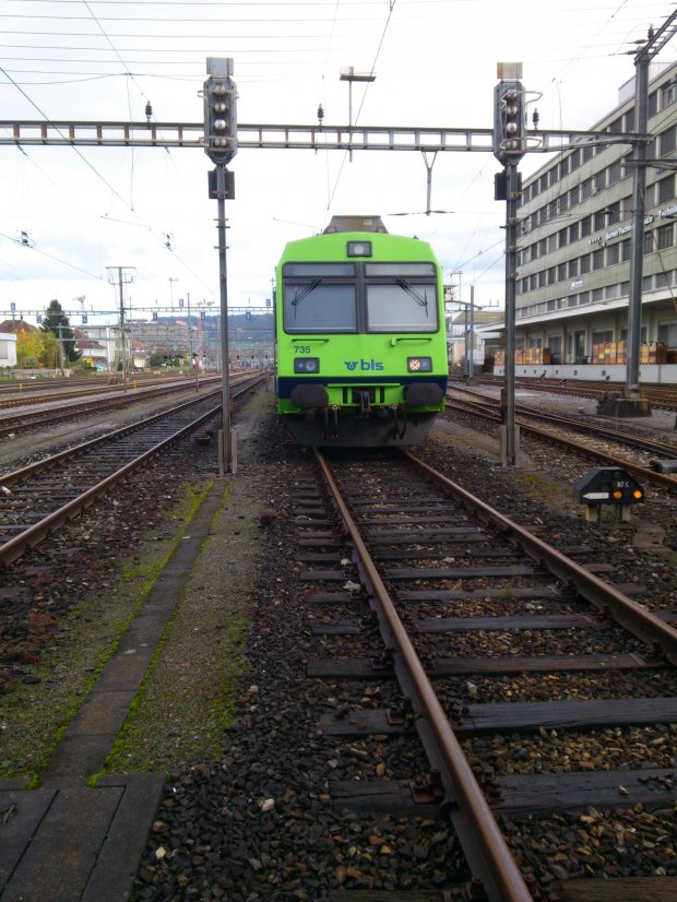 Graffiti Train in Berne - Photo by hanswurst