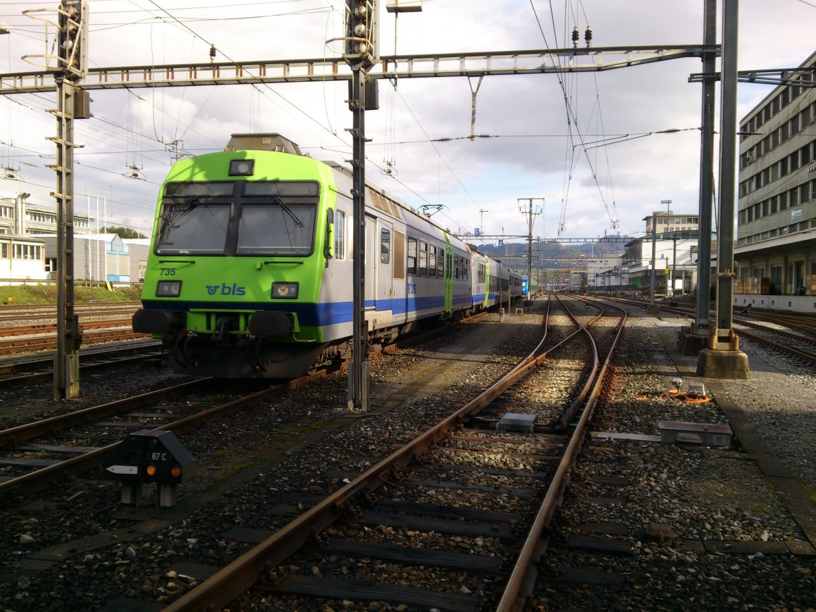 Graffiti Train in Berne - Photo by hanswurst