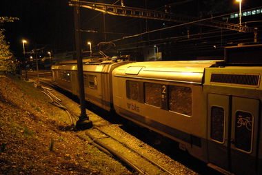 Graffiti Train in Berne - Photo by hanswurst