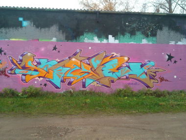 Graffiti Wall in Bremen - Photo by hanswurst