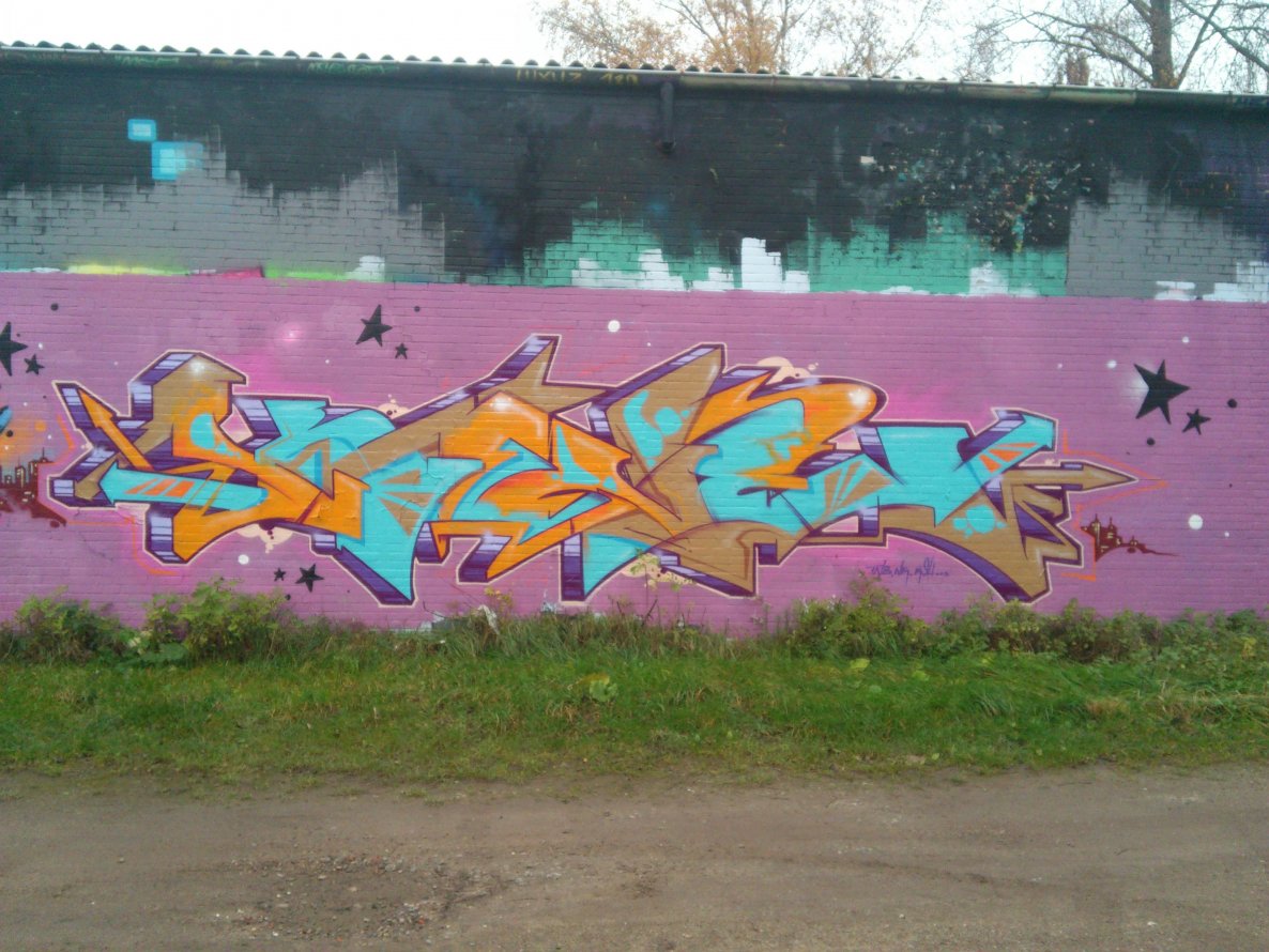 Graffiti Wall in Bremen - Photo by hanswurst