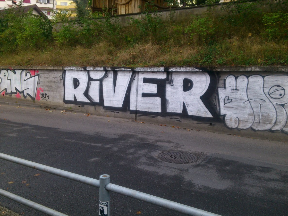 Graffiti Bombing in Berne - Photo by hanswurst