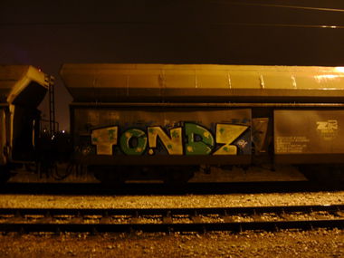 Graffiti Train - Photo by hanzo122 - NS*B1 (2013)