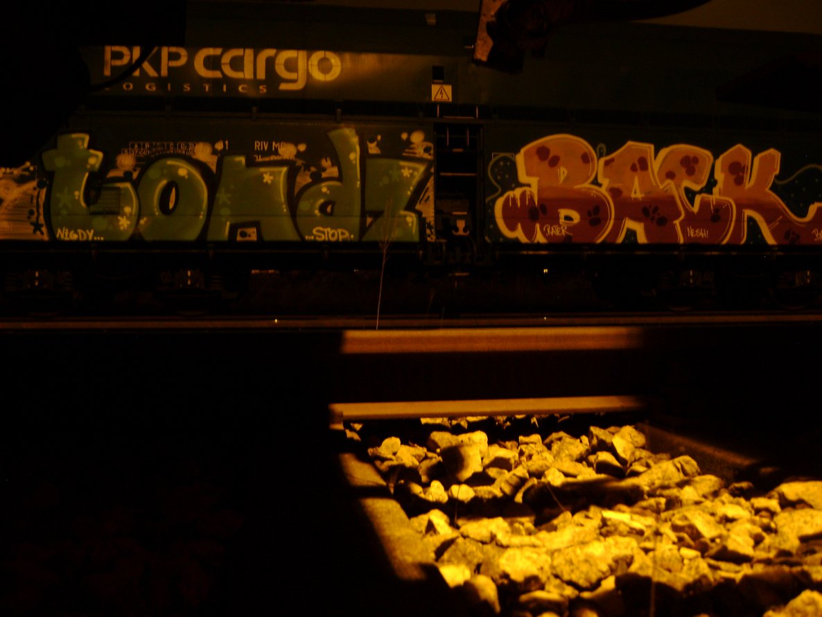 Graffiti Train in Warsaw - Photo by hanzo122 - Tondz, Back (2014)
