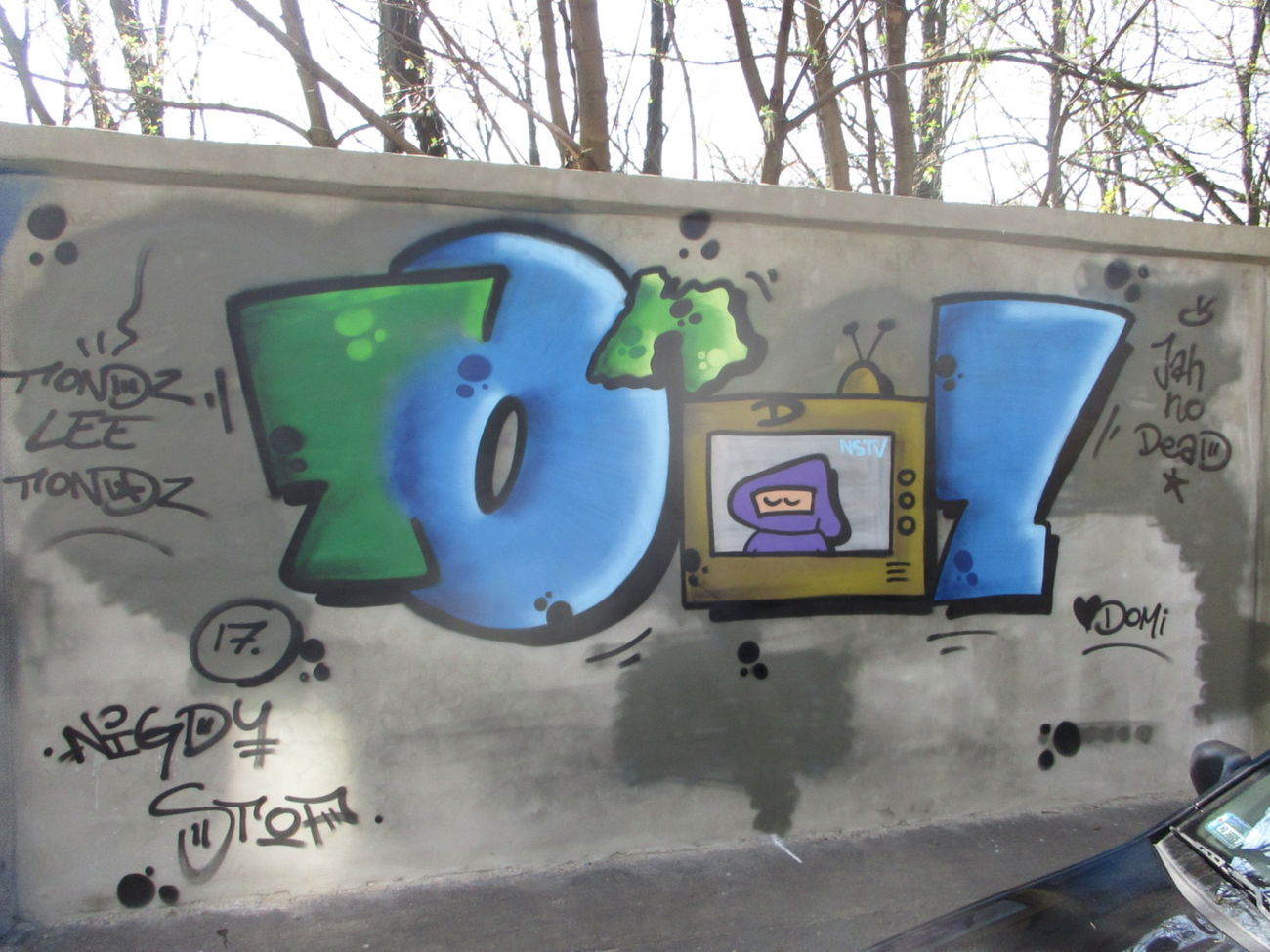 Graffiti Wall - Photo by hanzo122 - TONDZ (2017)