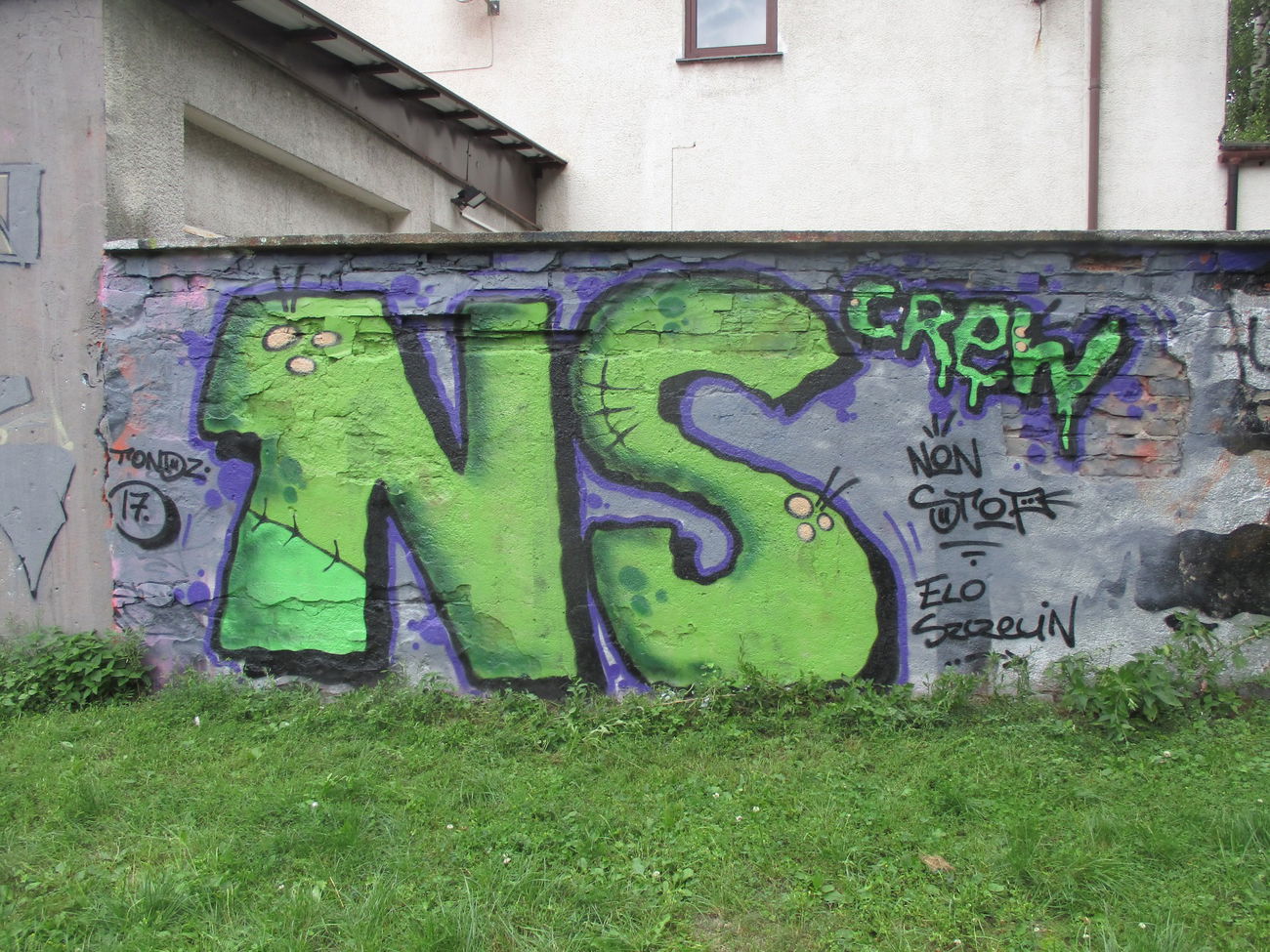 Graffiti Wall in Polska - Photo by hanzo122 - Non, Stop. (2017)