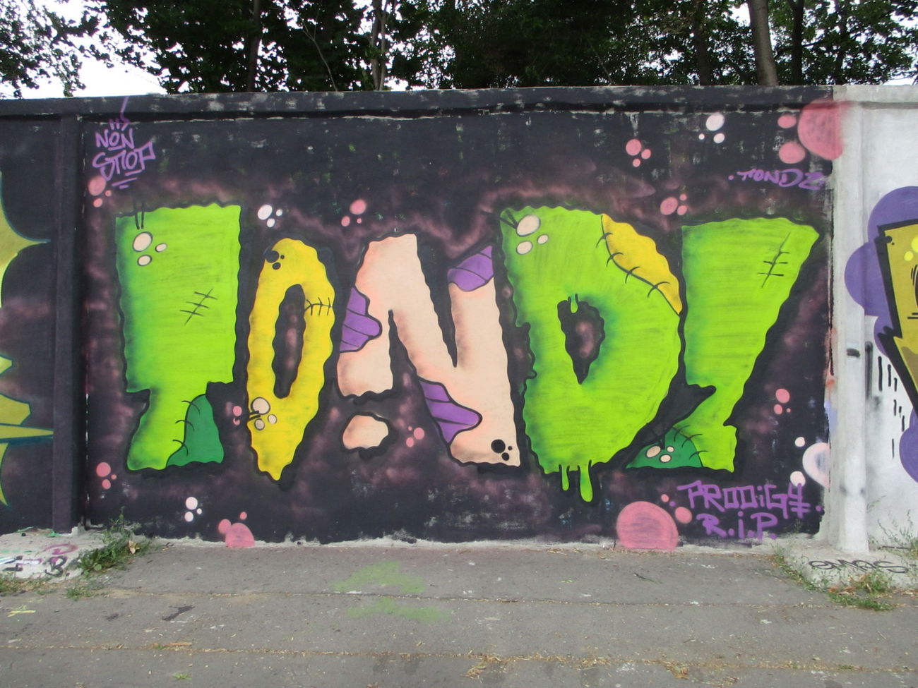 Graffiti Wall in Polska - Photo by hanzo122 - Tondz (2017)