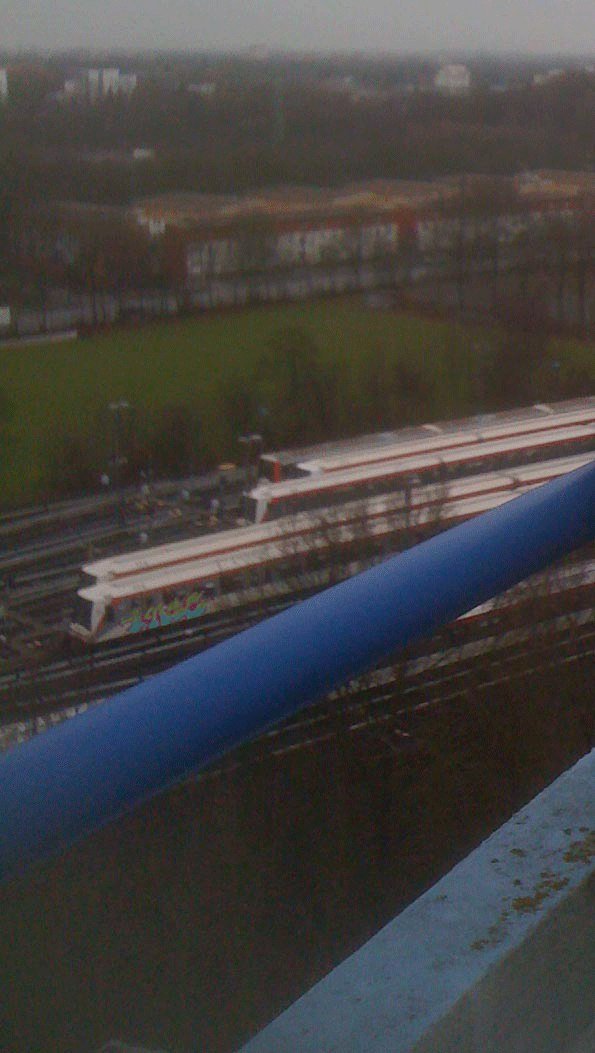 Graffiti Train - Photo by haserr - ubahn