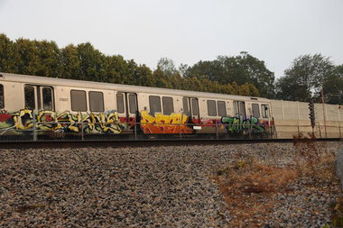 Graffiti Wall - Photo by hash