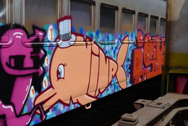 Graffiti Wall - Photo by hash