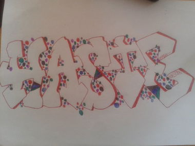Graffiti Sketch - Photo by hastehastehaste (2014)