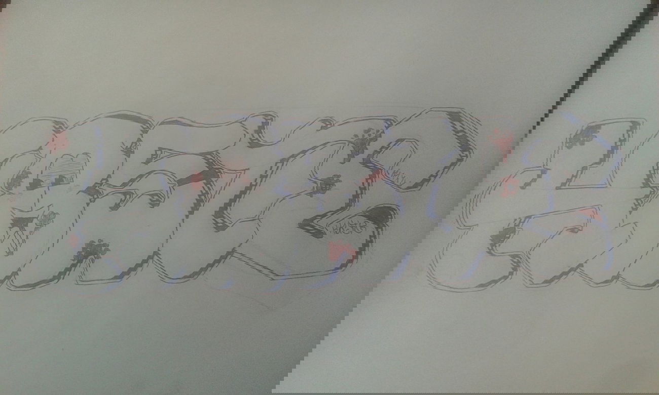Graffiti Sketch - Photo by hastehastehaste