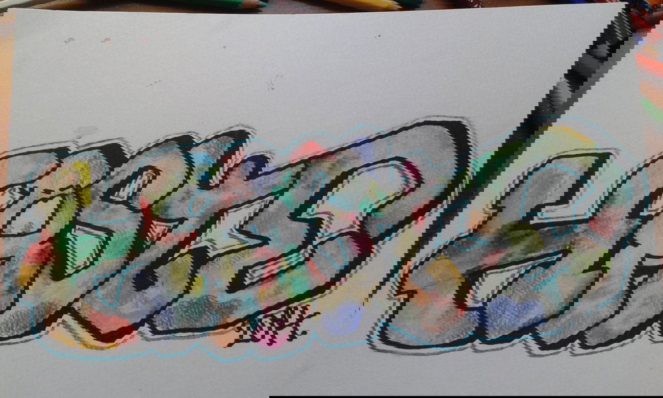Graffiti Sketch - Photo by hastehastehaste