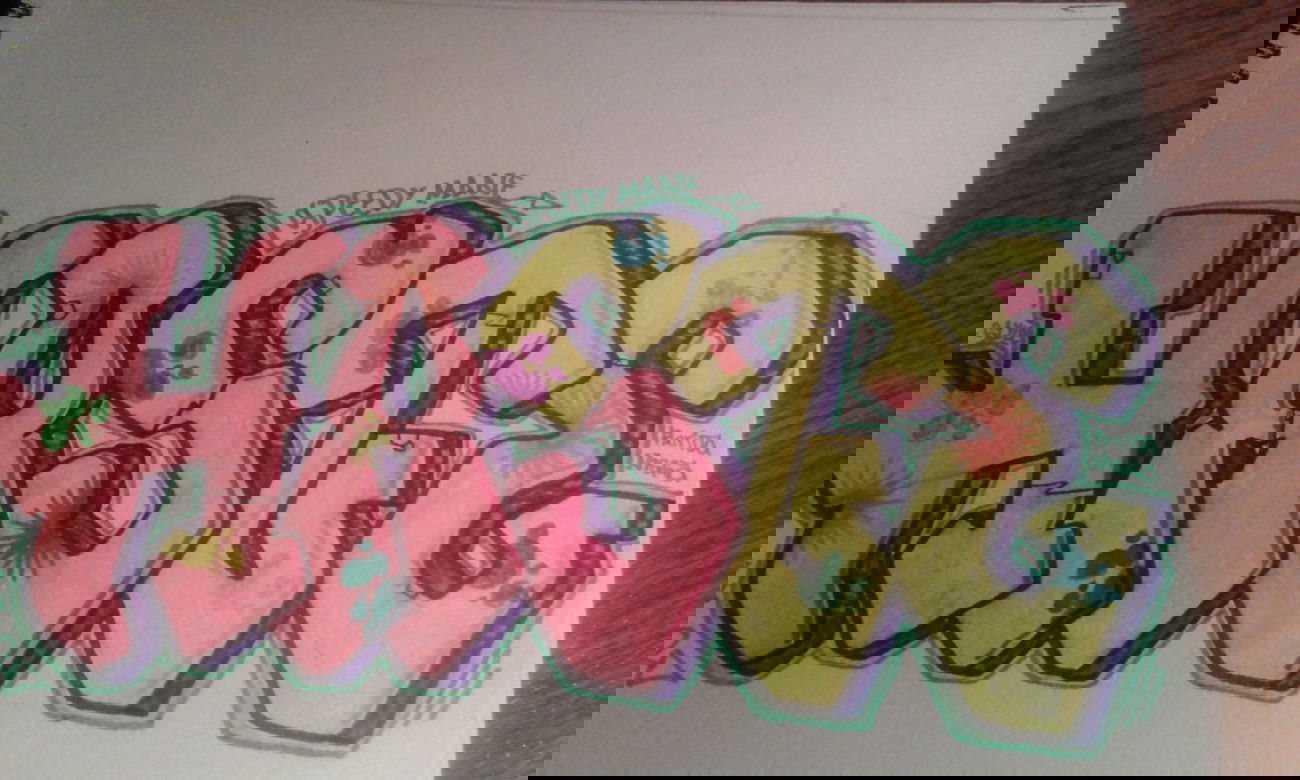 Graffiti Sketch - Photo by hastehastehaste