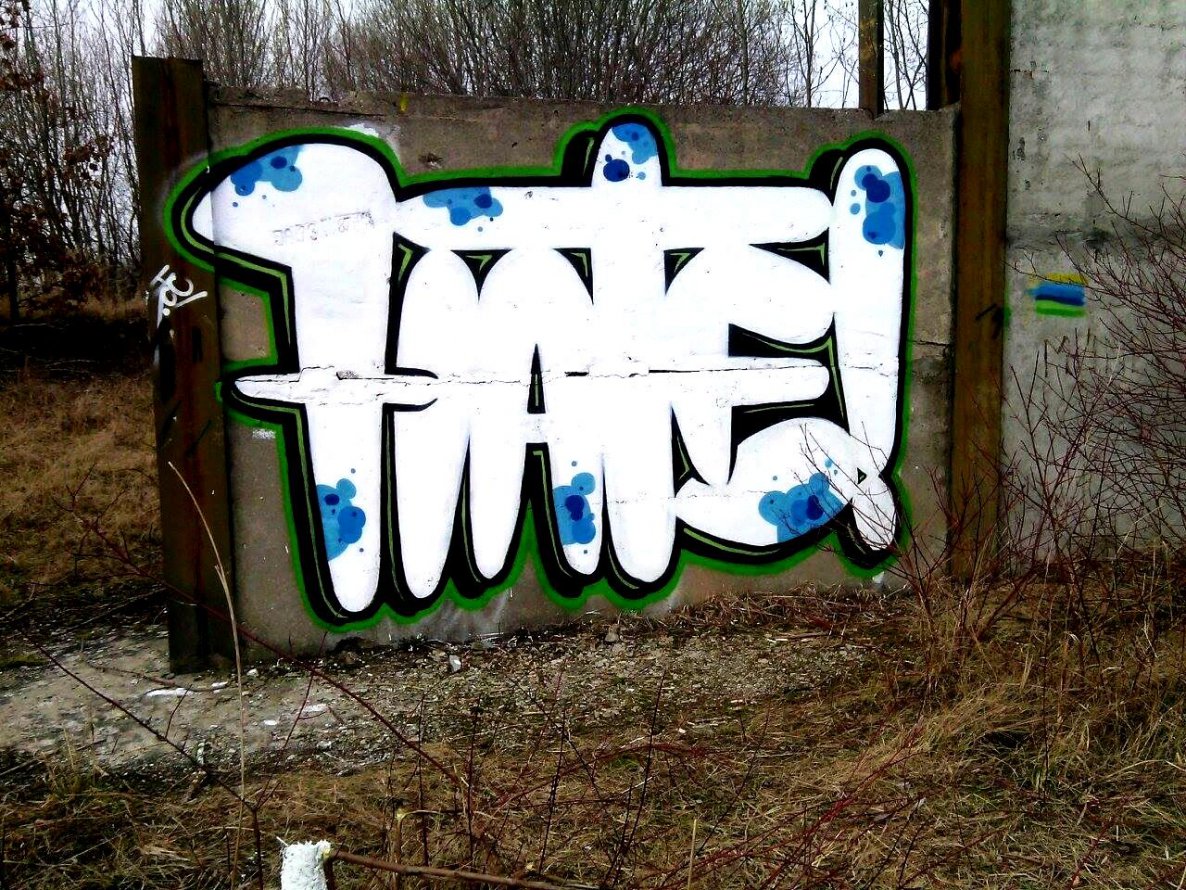 Graffiti Bombing - Photo by hatenwd - Hate (2014)