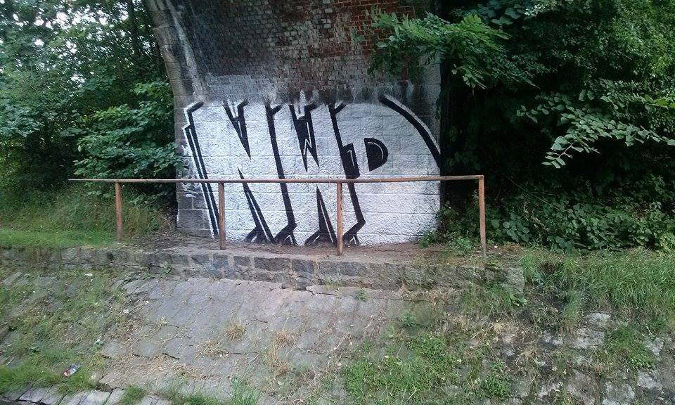 Graffiti Wall - Photo by hatenwd - Hate, Dixon, NWD (2014)