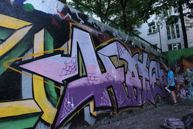 Graffiti Wall in moscow - Photo by hater - hater, hate, balu (2013)