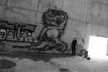 Graffiti Artwork - Photo by hauaufdiekacke - black, and, white (2013)