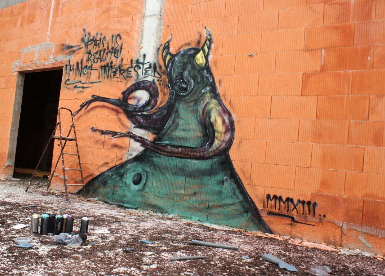 Graffiti Wall - Photo by hauaufdiekacke (2013)