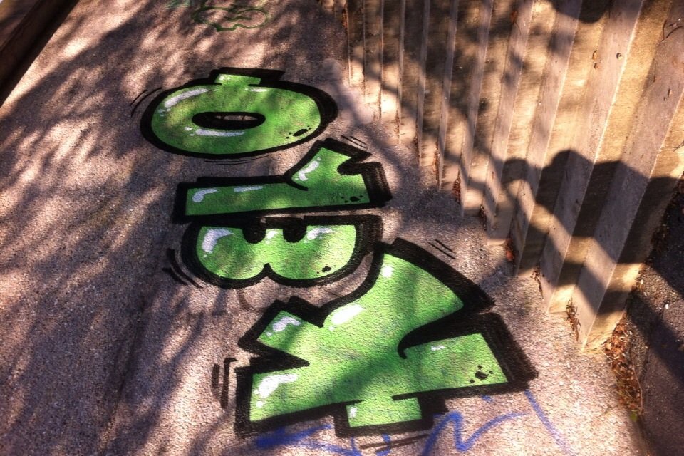 Graffiti Bombing - Photo by haze13