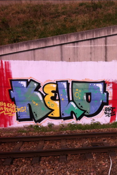 Graffiti Wall - Photo by haze13 - Kelo (2014)