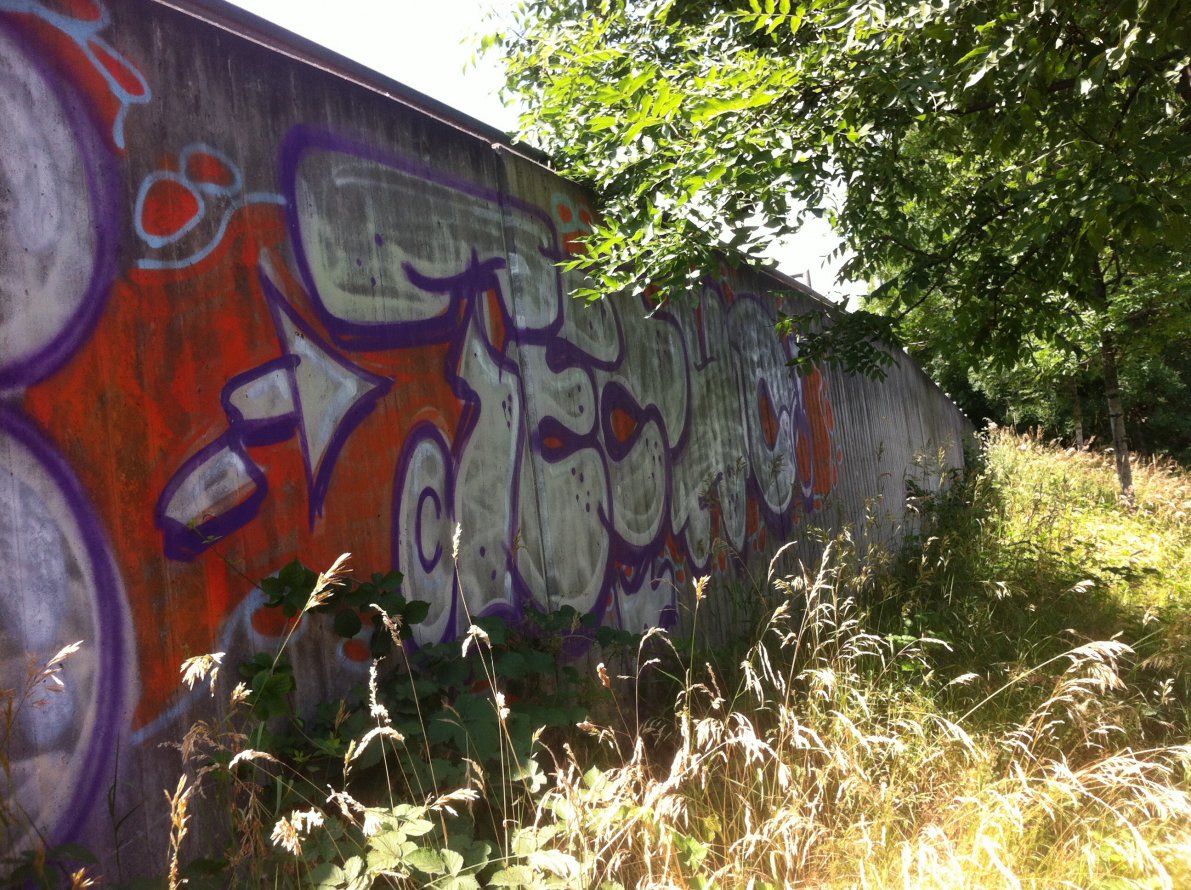 Graffiti Wall - Photo by haze13 - Techo