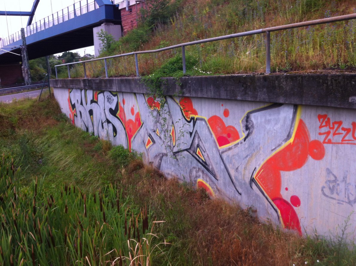 Graffiti Wall - Photo by haze13 - Bcos, riso