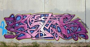 Graffiti Wall in Berlin - Photo by heaks65 - heaks65, Berlin, 65ERS (2017)